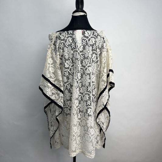 Betsey Johnson Lace Swim Cover