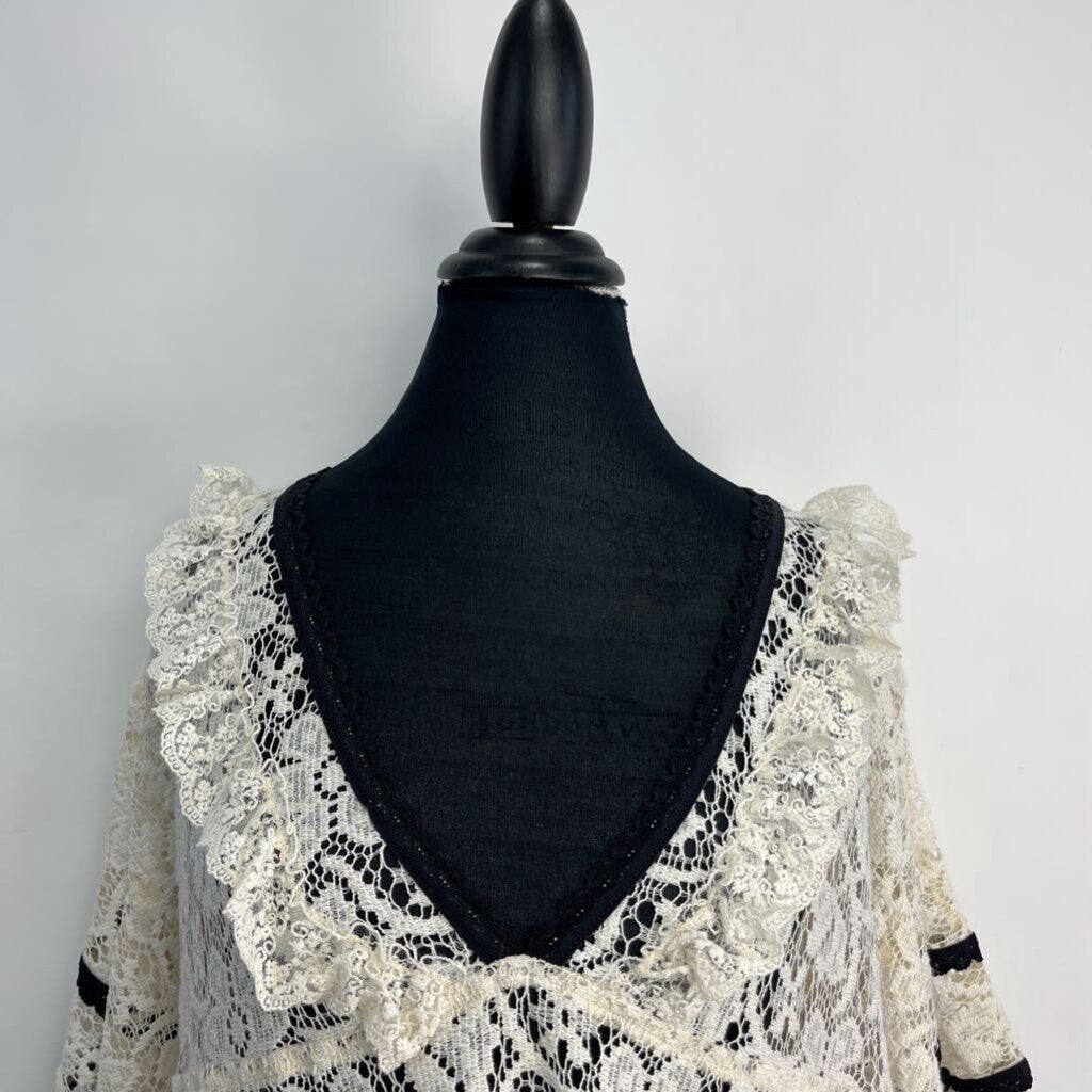 Betsey Johnson Lace Swim Cover