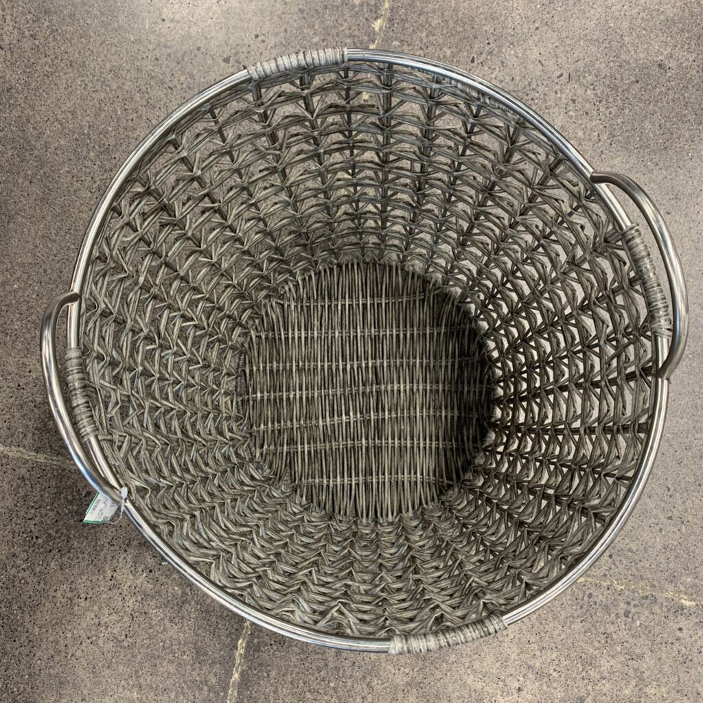 Plastic Wicker Basket