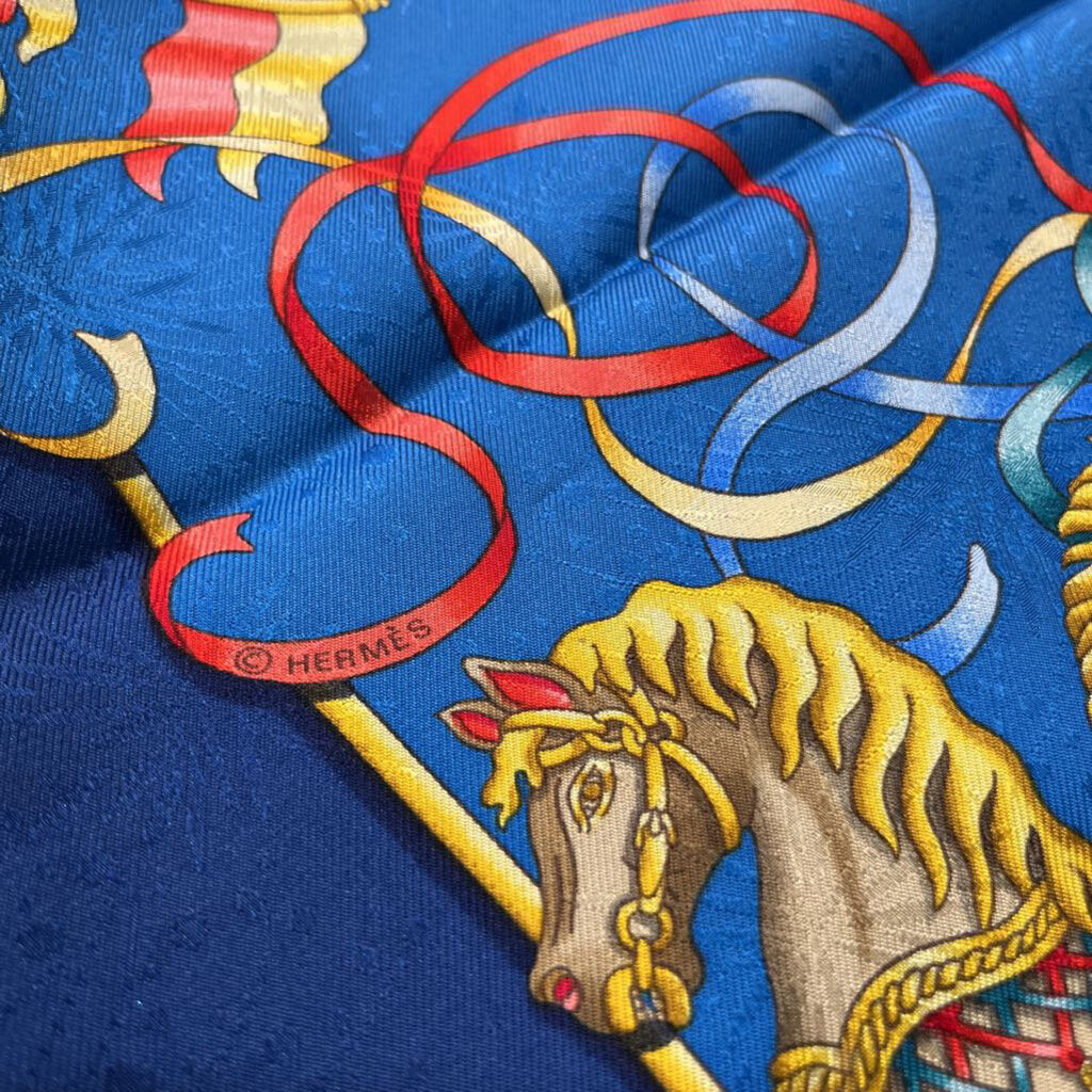 Hermes Luna Park Scarf