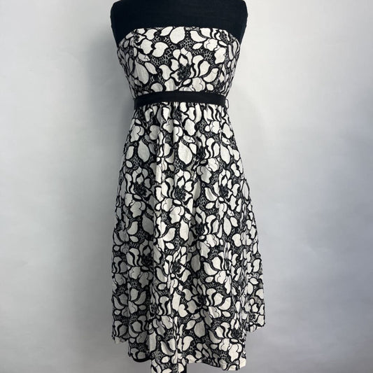 Motherhood Strapless Floral Dress