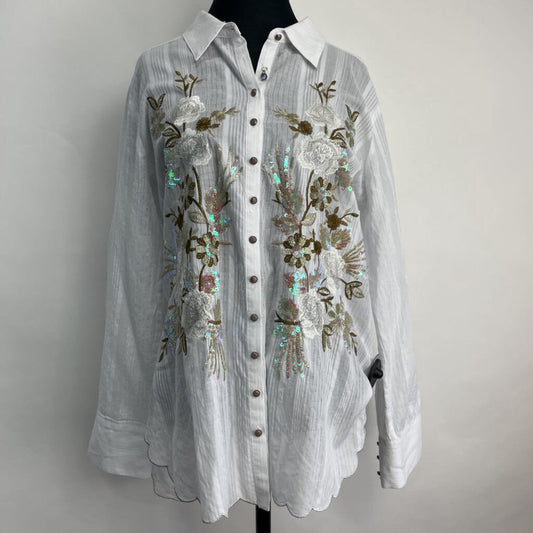 Aratta Silent Journey L/s Floral Shirt