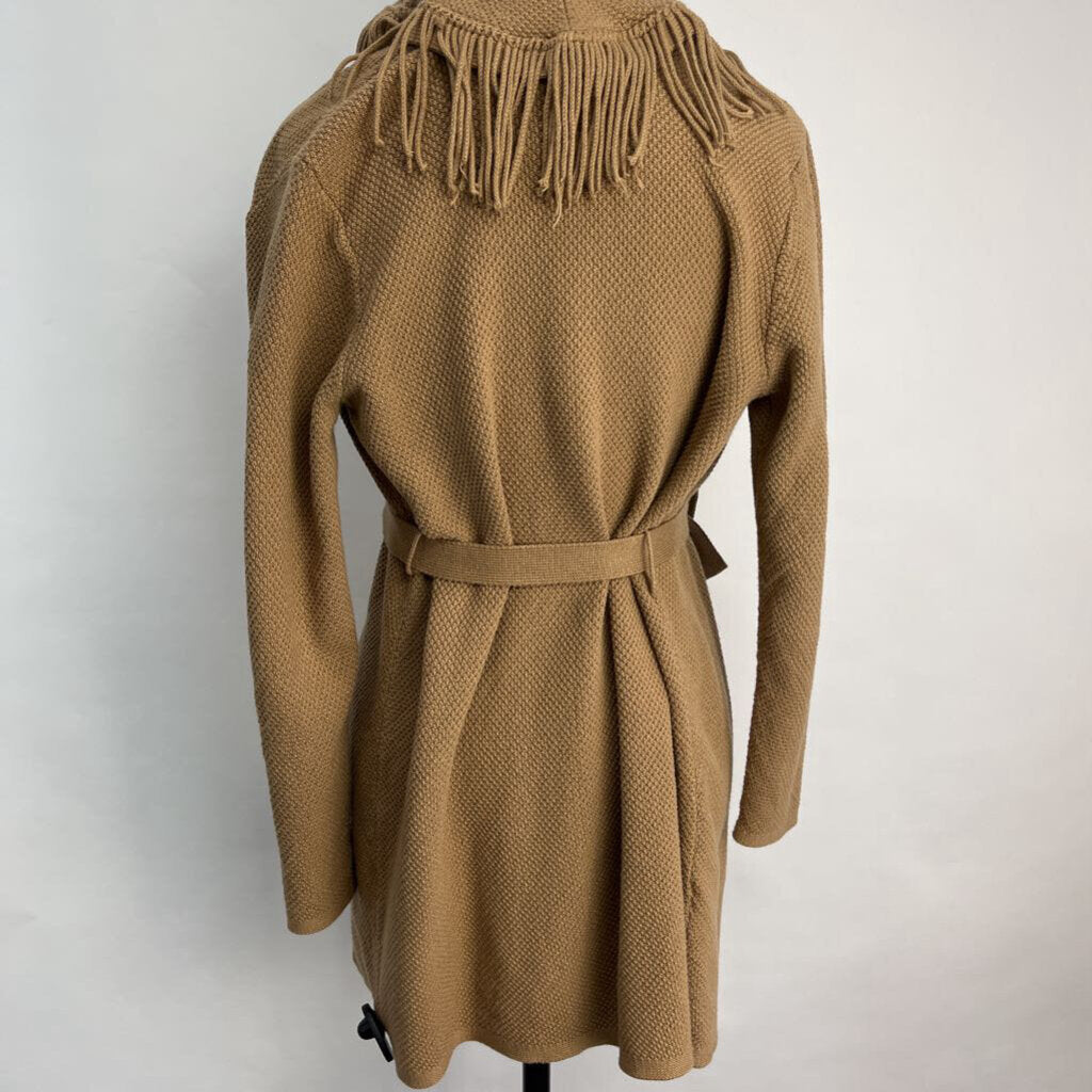 J. Jill L/s Fringed Cardigan