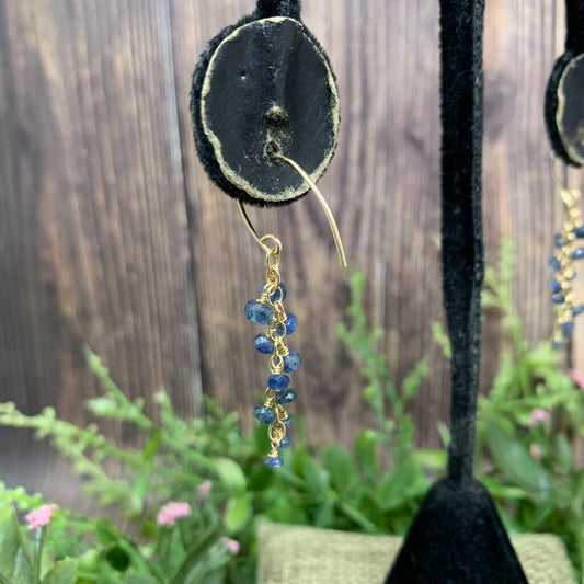 Evan Knox Designs Sapphire Earrings