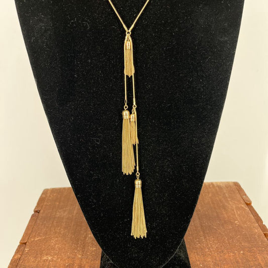 Natasha Tassel Necklace