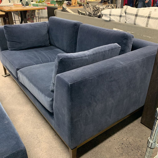 Velvet Sofa and Bench