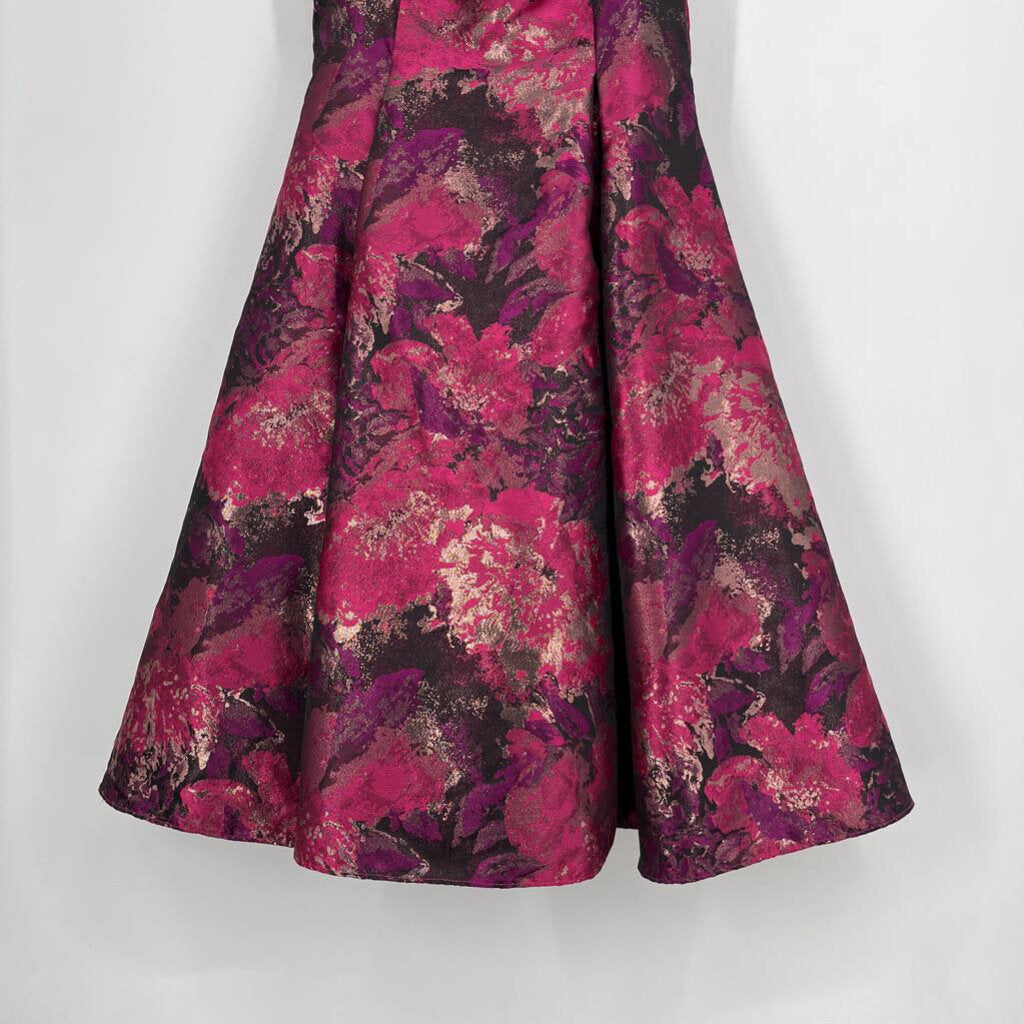 Adrianna Papell Sleeveless Floral Dress