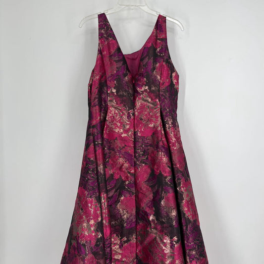 Adrianna Papell Sleeveless Floral Dress
