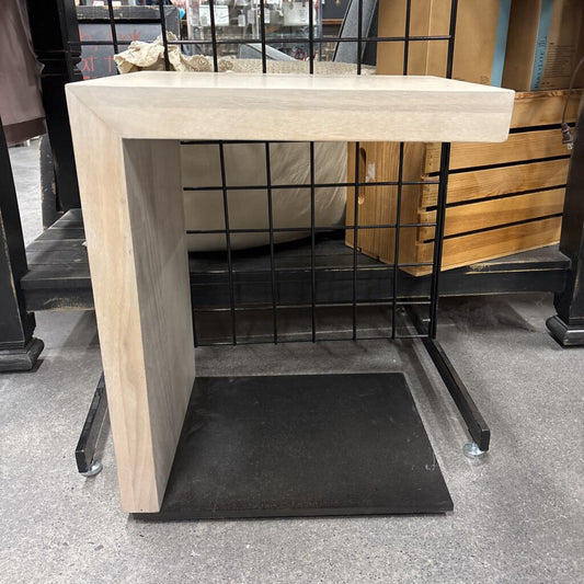 Four Hands C Shaped Side Table