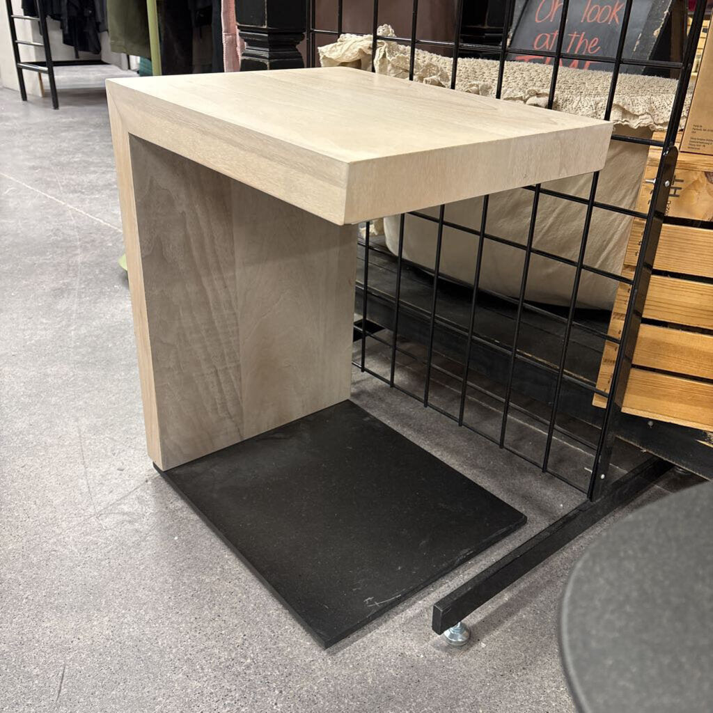 Four Hands C Shaped Side Table