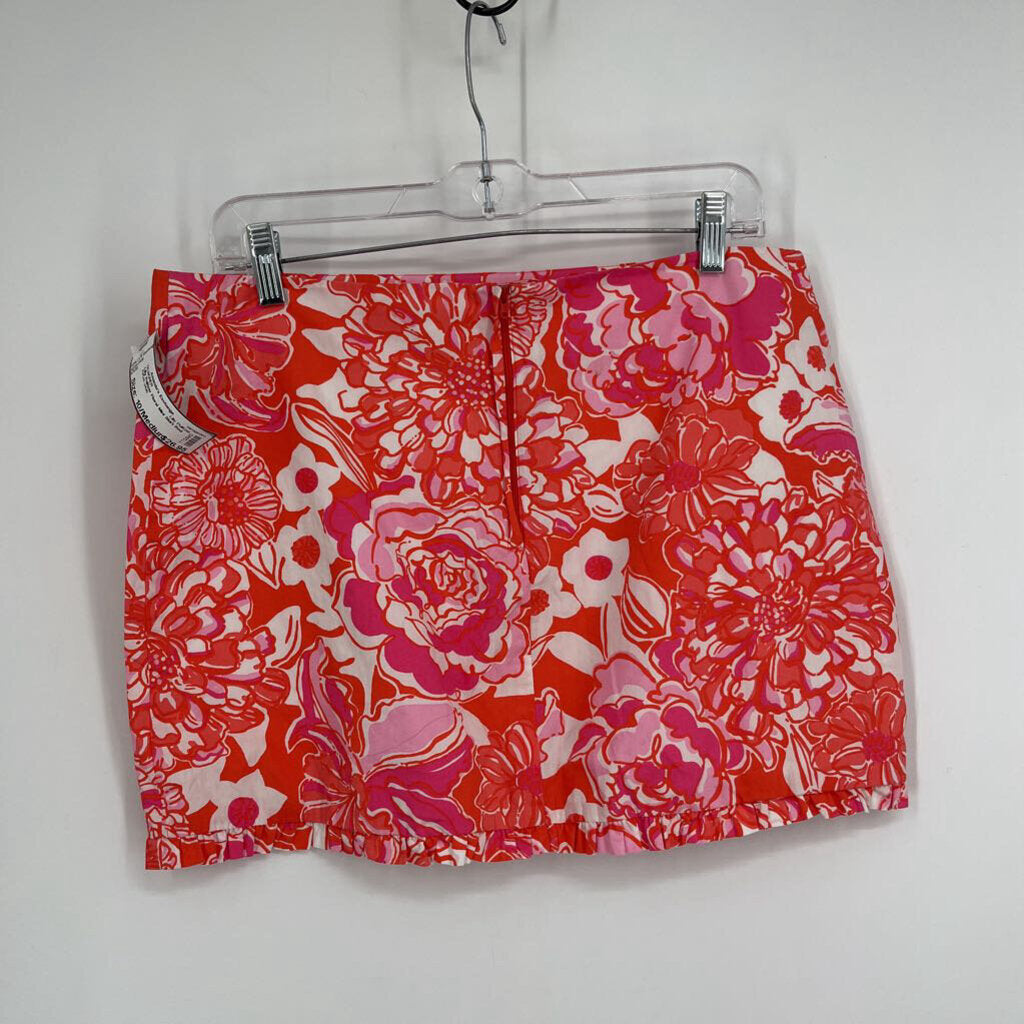 Lilly Pulitzer Floral Mini Skirt