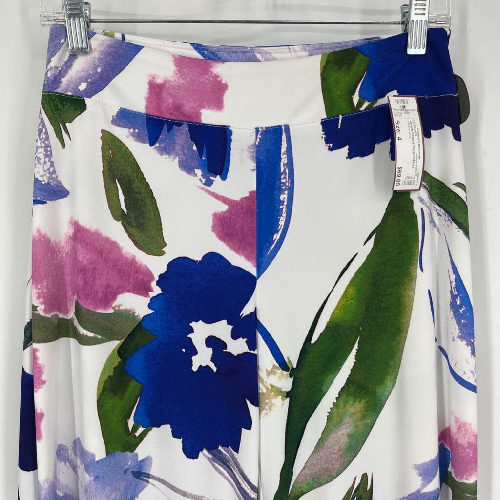 Joseph Ribkoff Floral Pallazzo Pants
