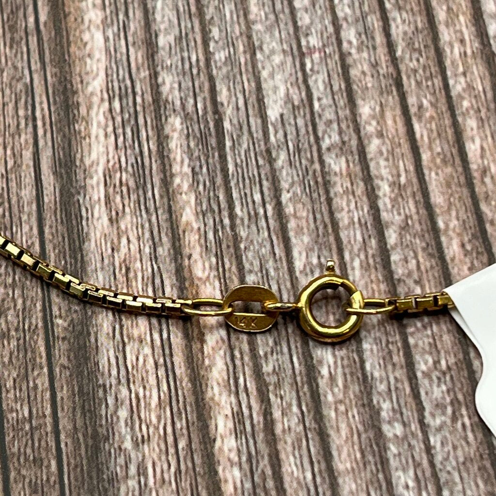 14k YG Boston Chain Necklace