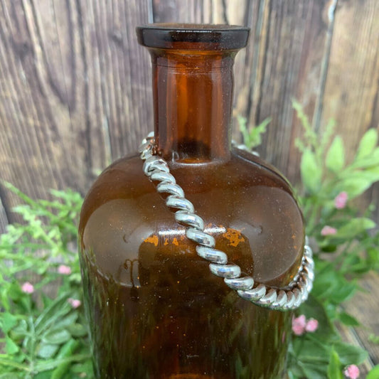 14k WG Links Bracelet