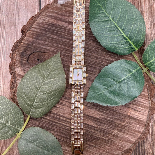 Anne Klein Rhinestone Watch