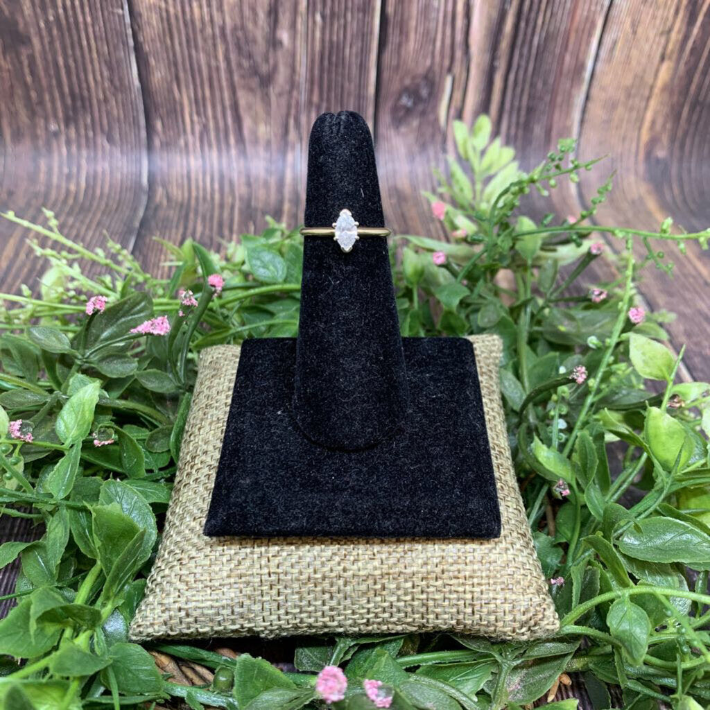 14k Marquis Diamond Ring