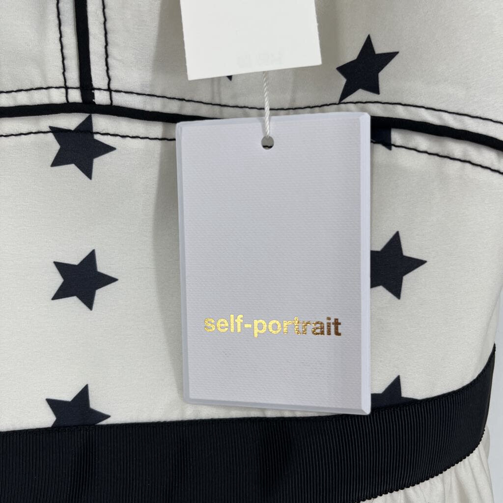 Self-Portrait Star Print Dress