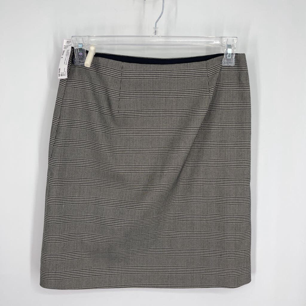 Worth Floral Plaid Skirt