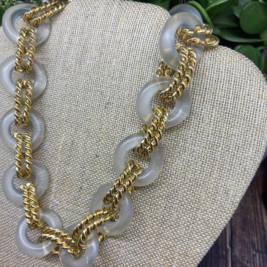 Kenneth Jay Lane Links Necklace