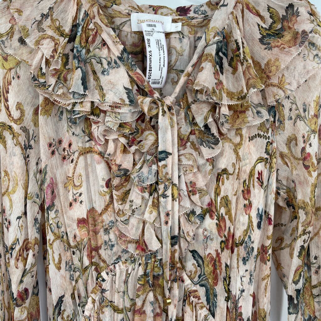 Zimmerman L/s Floral Dress