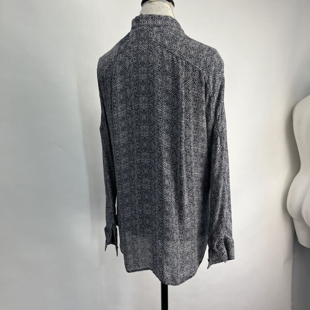 Vince L/s Silk Blouse