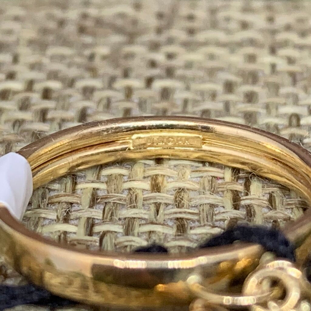 14k Ladybug Cluster Ring