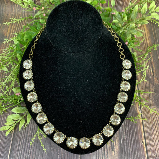 J Crew Crystal Statement Necklace