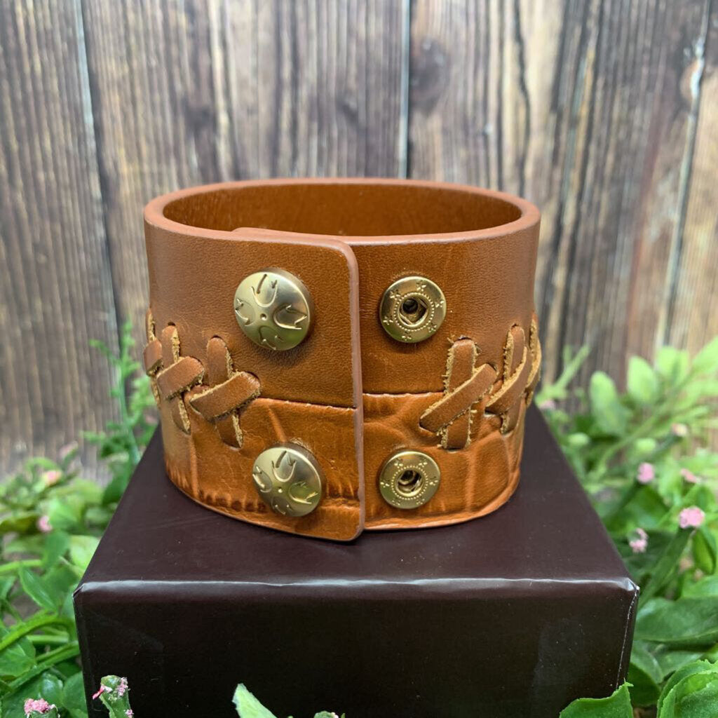 Patricia Nash Leather Cuff