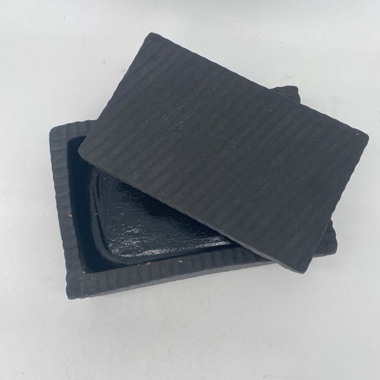 Ridged Terracotta Box