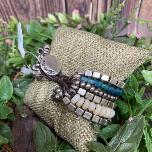Uno de 50 Multi Strand Bracelet