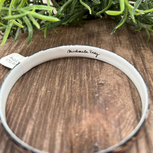 Michaela Frey Enamel Bangle
