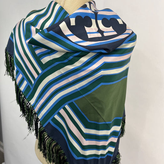 Tory Burch Fringed Scarf