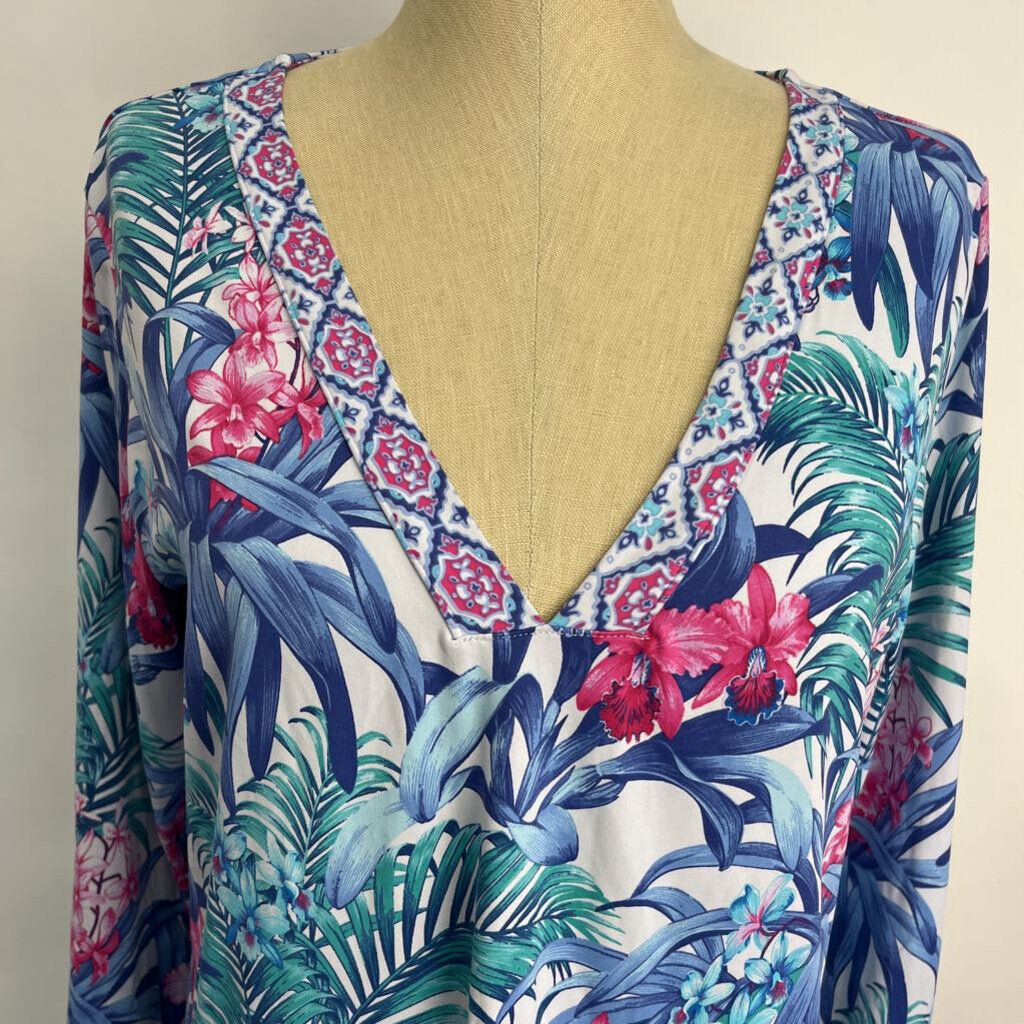 Tommy Bahama L/s Floral Dress