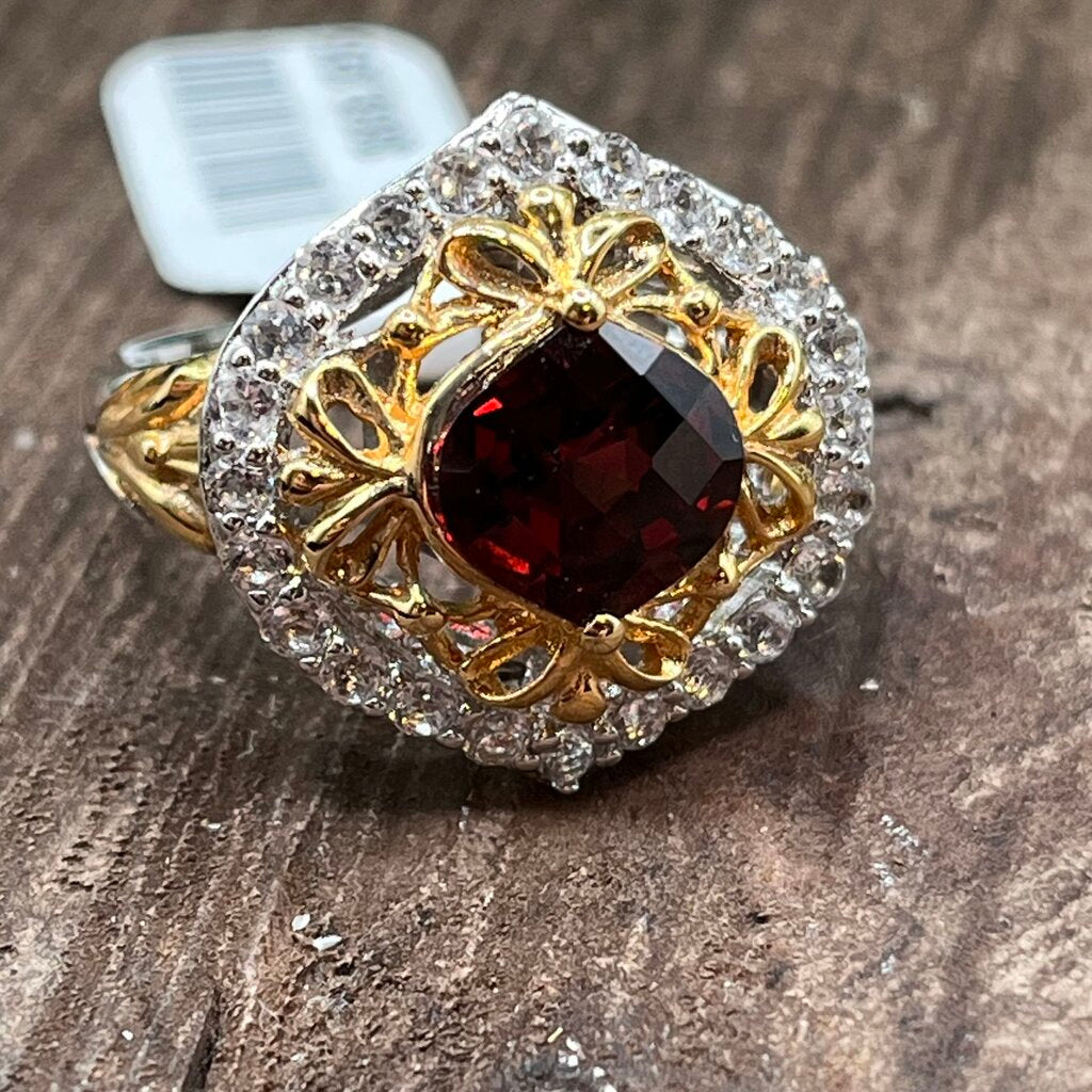 Victoria Wiek Sterling & Gem Ring