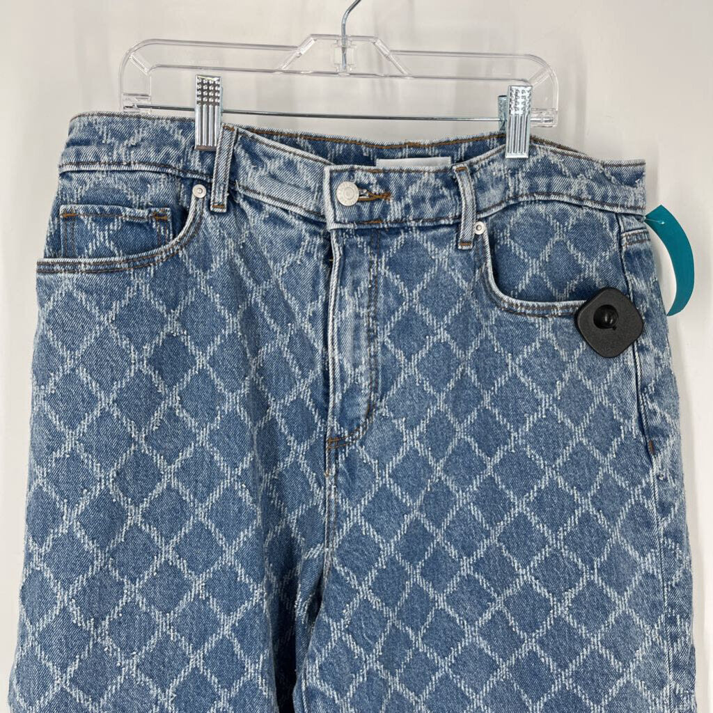 Loft Diamond Pattern Jeans