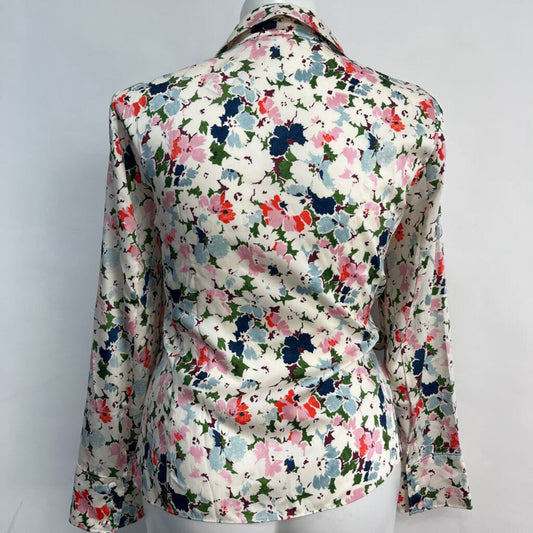 Cinq a' sept L/s Floral Shirt