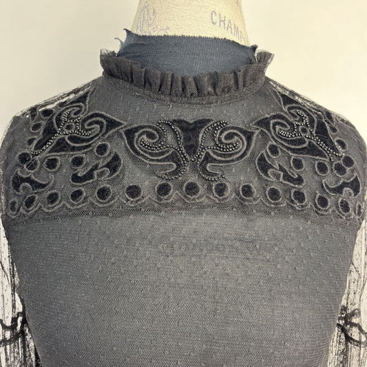 Deby Debo L/s Lace Blouse
