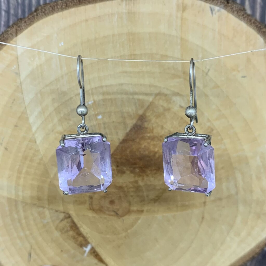 Gem Drop Sterling Earrings