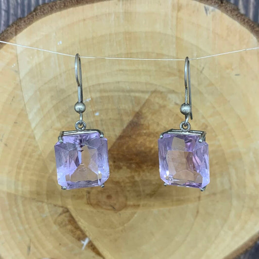 Gem Drop Sterling Earrings