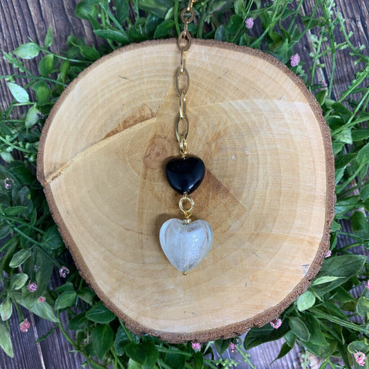 Anthropologie Hearts Necklace
