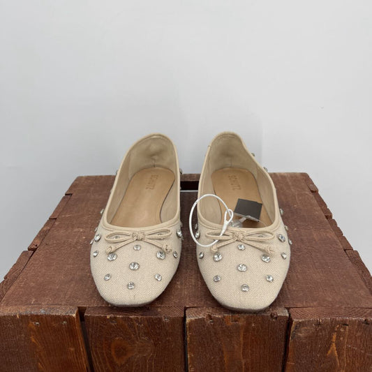 Schutz Linen Flats
