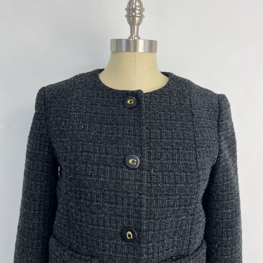 Coach Tweed Blazer
