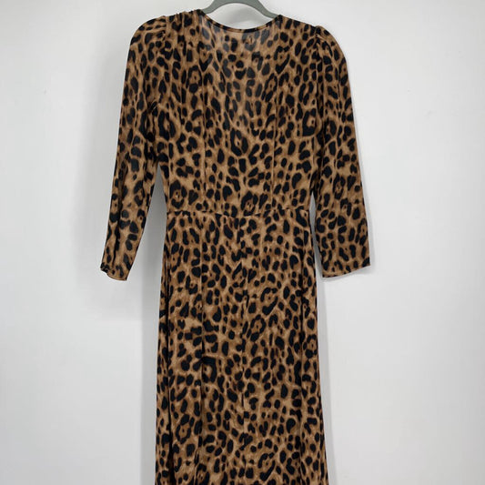 Reformation Animal Print Dress
