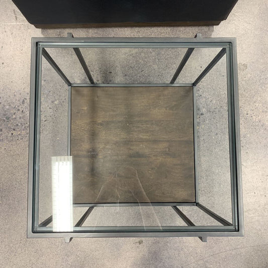 Shadow-box Style End Table