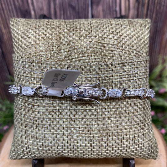 Sterling CZ Tennis Bracelet