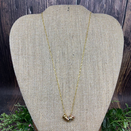 14k Circles of Life Necklace