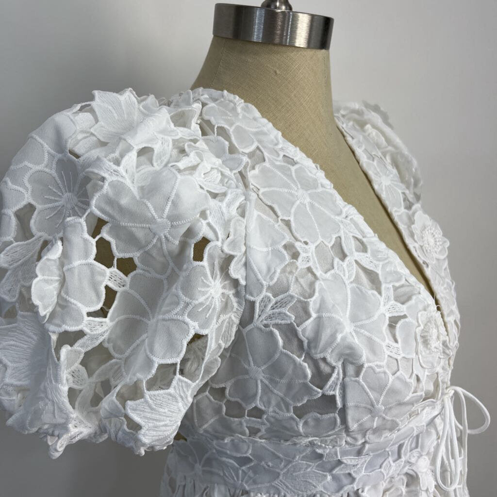 Mainstrip Floral Applique Dress