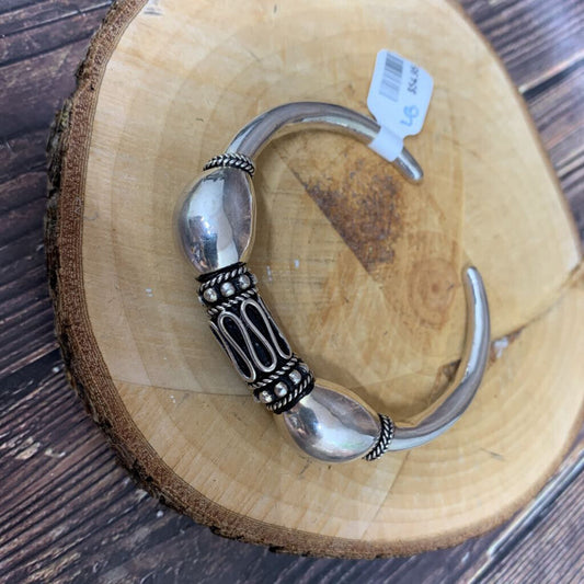 Sterling Bali Style Cuff