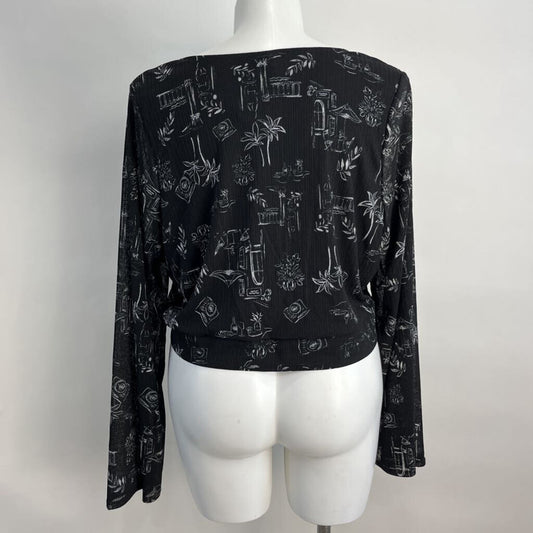 Torrid L/s Crop Shirt