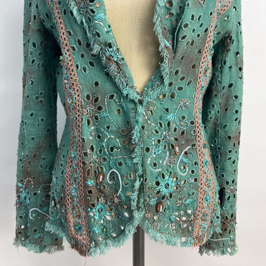 Pazuki eyelet Jacket
